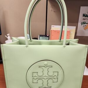 Tory Burch Ella Bio Small Tote Green